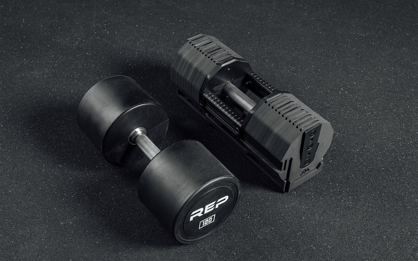 REP® x PÉPIN FAST Series Adjustable Dumbbell (lbs)