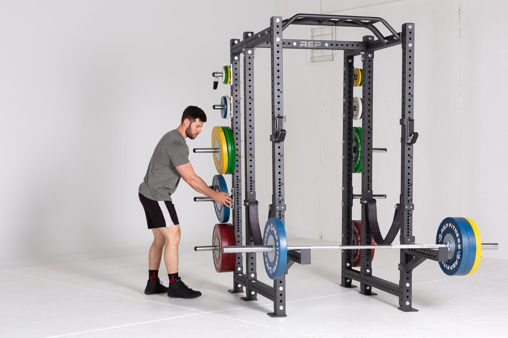 Logo Plate Crossmember | REP Fitness | Rack Attachments